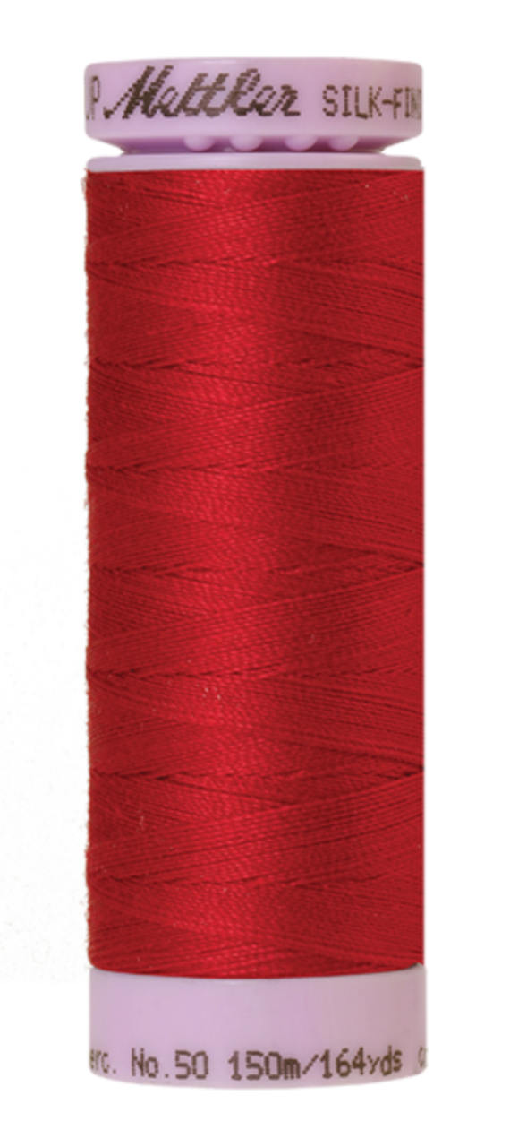 Country Red (9105-0504) | Silk-Finish Cotton 50wt (150M / 164Y) | Mettler Thread